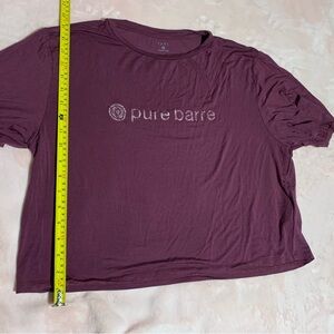 Pure Barre plumb  Tee